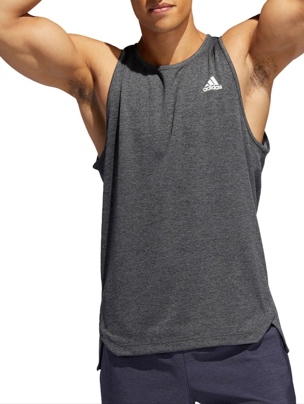 NWOT Adidas Men's Axis Tank Top Black gray EJ9522 XL Vintage